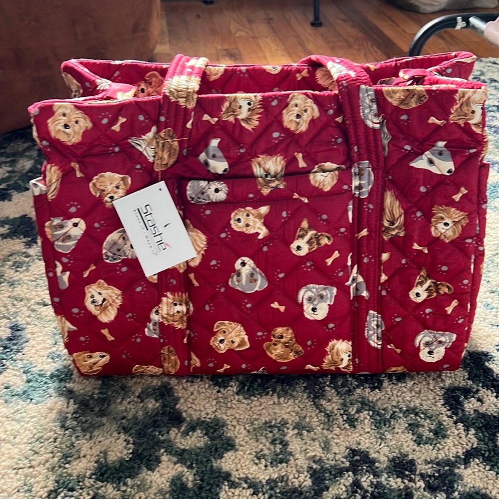 NWT Stashe dog tote